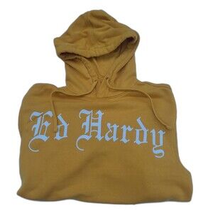 Y2k Ed Hardy Panther Snake Pullover Hoodie Sweatshirt